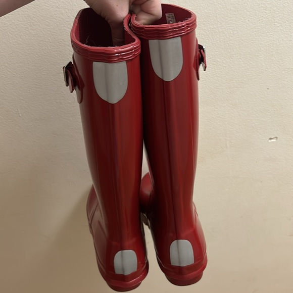 Hunter Tall Gloss Rain Boots - Picture 3 of 5